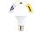 Luminea LED-Lampe, 10 W, 810 lm, A+, Lichtfarbe 3-stufig wählbar, E27, A60 Luminea LED-Lampen E27 mit 3 Farbtemperatur-Stufen