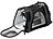 Sweetypet Hand- & Auto-Transporttasche für Kleintiere bis 3 kg, Größe S, schwarz Sweetypet Transporttaschen für Haustiere