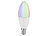 Luminea COB-LED-Kerze mit RGB-Farben und Fernbedienung, 3 Watt Luminea LED-Kerzen E14 mit Farbwechsel (RGBW)