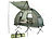 Semptec Urban Survival Technology 4in1-Zelt mit Feldbett, Winter-Schlafsack, Matratze und Sonnenschutz Semptec Urban Survival Technology