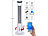 Ventilator mit Kühlakku: Sichler 3in1-WLAN-Luftkühler mit App, für Siri, Versandrückläufer
