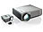 SceneLights Mini-LED-Beamer LB-3001.mini mit 60 Lumen & Media-Player (refurbished) SceneLights Kompakt LED Beamer