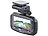 NavGear Super-HD-Dashcam MDV-3300.SHD, G-Sensor, Weitwinkel, GPS NavGear Dashcams mit G-Sensoren und GPS (Super HD)