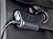 NavGear Versteckte Full-HD-Windschutzscheiben-Dashcam MDV-4300.mini NavGear Versteckte Dashcams