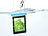Somikon Wasserdichte Universal-Hülle für iPads & Tablet-PCs bis 25,4 cm / 10" Somikon
