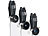 Somikon 4in1-Vorsatzlinsen-Set mit Weitwinkel, Fischauge, Makro und Pol-Filter Somikon Vorsatz-Linsen und Pol-Filter für Smartphones