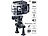 Action Kamera: Somikon HD-Action-Cam DV-1212 V2 mit Unterwasser-Gehäuse, IP68, bis 30 m