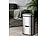 infactory Design-Mülltrenn-System mit Sensor, 4 Behälter, Edelstahl, 75 Liter infactory Mülltrenn-Systeme mit Sensor