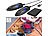 revolt Portabler USB-Schuhtrockner mit UV-Licht und kompakter USB-Powerbank revolt Portable USB-Schuhtrockner & Powerbanks im Kreditkarten-Format