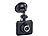 NavGear DVR-Dashcam MDV-2490 mit Bewegungserkennung, 6,1 cm / 2,4" Display NavGear Dashcams mit G-Sensor
