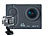 Somikon 4K-Action-Cam, UHD-Videos, 16-MP-Sensor, IP68 (Versandrückläufer) Somikon UHD-Action-Cams