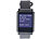 simvalley MOBILE Smartwatch mit Bluetooth 4.0, Fitness, Pulsmessung (refurbished) simvalley MOBILE Smartwatches mit Pulssensor für iOS & Android