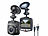 NavGear HD-Dashcam mit G-Sensor; Bewegungserkennung; 6.1-cm-Display; 140° NavGear