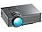 SceneLights LCD-LED-Beamer LB-8300.wl, SVGA, Miracast, DLNA & AirPlay, 800 x 480 SceneLights WLAN-LED-Beamer mit Miracast und DLNA