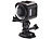 Somikon 360°-4K-Action-Cam, 16-MP-Sony-Sensor, IP68 (Versandrückläufer) Somikon 360°-Action-Cams mit 4K UHD