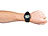 newgen medicals Wasserdichte Herren-Armband-Uhr mit Alarm-Funktion, IP67 newgen medicals