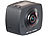 Somikon 360°-Full-HD-Action-Cam mit 2 Objektiven für VR-Videos (refurbished) Somikon 360°-Action-Cams mit Full HD und 2 Objektiven