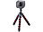 Somikon 360°-Full-HD-Action-Cam mit 2 Objektiven für VR-Videos (refurbished) Somikon 360°-Action-Cams mit Full HD und 2 Objektiven