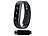 newgen medicals Fitness-Armband mit Schlaferkennung, Nachrichten, Bluetooth 4.0, IP67 newgen medicals Fitness-Armbänder mit Bluetooth