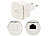 7links 2er-Set Mini-WLAN-Repeater WLR-350.sm mit Access-Point & WPS-Knopf 7links WLAN-Repeater