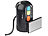 NavGear Mini-HD-Dashcam MDV-1600.av mit G-Sensor, WLAN und Smartphone-App NavGear WiFi-HD-Dashcams mit G-Sensoren