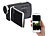 Somikon Full-HD-Camcorder mit 7,6-cm-Touch-Display (3"), WLAN, App-Steuerung Somikon Full-HD-Camcorder mit Touch-Screen und App-Steuerung