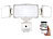 VisorTech HD-IP-Überwachungskamera m. LED-Strahler, Bewegungssensor, SD-Aufnahme VisorTech HD-WLAN-IP-Überwachungskameras mit LED-Flutlichtern