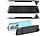 NavGear HD-Rückspiegel-Dashcam mit Rückfahrkamera (Versandrückläufer) NavGear HD-Rückspiegel-Dashcams mit Rückfahr-Kamera