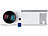 SceneLights LED-LCD-Beamer, 1280 x 800 Pixel (HD) (Versandrückläufer) SceneLights LED-Heim-Beamer