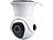 7links Pan-Tilt-IP-Überwachungskamera mit Full HD, WLAN, App, 360°, IP65 7links WLAN-IP-Nachtsicht-Überwachungskameras, dreh- und schwenkbar, für Echo Show