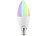 Luminea 3er-Set WLAN-LED-Lampen E14, RGB+W, kompatibel zu Amazon Alexa Luminea 