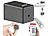 Somikon Micro-HD-Videokamera DV-800 mit Bluetooth, Konfiguration per App & USB Somikon Micro-Videokameras mit HD und Nachtsicht