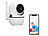 7links WLAN-IP-Überwachungskamera mit Objekt-Tracking & App, HD, 360°