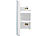 Luminea Home Control 2er-Set Touch-Doppel-Lichttaster, komp. zu Alexa & Google Assistant Luminea Home Control WLAN-Lichttaster