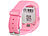 TrackerID Kinder-Smartwatch mit Telefon- & SOS-Funktion, GPS-/LBS-Tracking, rosa TrackerID Kinder-Smartwatches mit Tracking per GPS & GSM/LBS