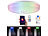 Luminea Home Control LED-Deckenleuchte RGB + CCT, mit WLAN, App und Sprachsteuerung Luminea Home Control WLAN-LED-Deckenleuchten RGBW