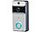 Somikon WLAN-Video-Türklingel mit App, PIR-Sensor (Versandrückläufer) Somikon WLAN-Video-Türklingeln mit Bewegungsmelder und App-Kontrolle