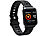 newgen medicals Fitness-Uhr SW-320.hr mit Herzfrequenz-Anzeige, Bluetooth, IP68 newgen medicals Fitness-Armband mit Blutdruck- und Herzfrequenz-Anzeigen, Bluetooth