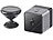 7links Micro-IP-Kamera mit Full-HD, Akku, PIR, Nachtsicht, Versandrückläufer 7links HD-Micro-IP-Überwachungskameras mit Nachtsicht und App