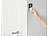 Somikon Video-Türsprechanlage mit 17,8-cm-Farbdisplay, Versandrückläufer Somikon Video-Türsprechanlagen