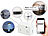 Luminea Home Control 3er-Set WLAN-Schalter für Licht & Co., für Alexa & Google Assistant Luminea Home Control WLAN-Schalter Relais für 230 Volt