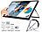 auvisio Mobiler Full-HD-IPS-Touchscreen mit 39,6 cm / 15,6", USB C, HDMI, Akku auvisio Mobile IPS-Touchscreen-Monitore
