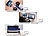 auvisio Mobiler Full-HD-IPS-Touchscreen mit 39,6 cm / 15,6", Versandrückläufer auvisio Mobile IPS-Touchscreen-Monitore