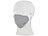 PEARL Mund-Nasen-Stoffmaske mit Filter-Textil, waschbar, Größe L PEARL Mund-Nasen-Stoffmasken