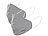 PEARL 2er-Set Mund-Nasen-Stoffmasken mit Filter-Textil, waschbar, Größe L PEARL