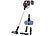 Wischsauger: Sichler 2in1-Akku-Staubsauger- und-Fußbodenpoliermaschine mit 2 Stufen