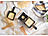 Rosenstein & Söhne Teelicht-Raclette für 2 Personen, mit Schabern und Teelichtern Rosenstein & Söhne Mini-Raclettes