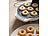 Rosenstein & Söhne Mini-Donut-Maker, antihaftbeschichtet, 1.000 Watt Rosenstein & Söhne Mini-Donut-Maker