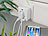 Luminea Home Control 2er-Set WLAN-Steckdosen, 2 USB, App, komp. zu Alexa, Google, Siri Luminea Home Control 