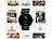 St. Leonhard Smartwatch mit Always-On-Display, Bluetooth, App, Herzfrequenz, IP68 St. Leonhard Smartwatches mit Herzfrequenz-Anzeige, Always-On-Display, Bluetooth